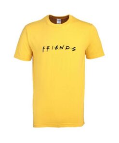 friends font tshirt