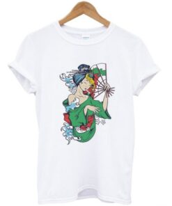 geisha girl t-shirt