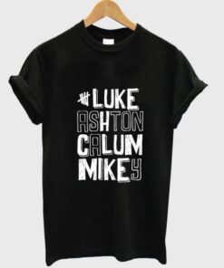 luke anshton calum mikey T shirt