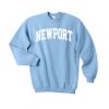 newport blue sweatshirt