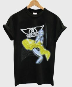 Aerosmith Robot Yellow Dress T-shirt