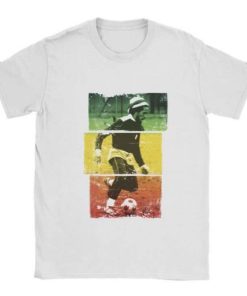 Bob Marley Playing Football T-shirt XX