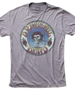 Grateful dead skull and roses t-shirt