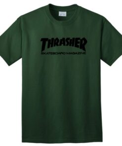 Green Thrasher skateboard Magazine t-shirt