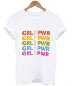 Grl Pwr Rainbow T-shirt