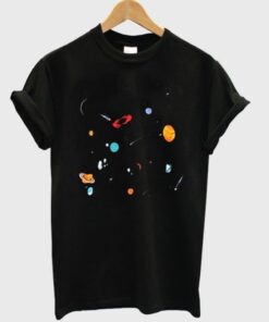 Space planet Galaxy T shirt