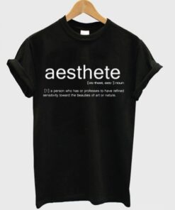 aesthete t-shirt