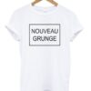 nouveau grunge t-shirt