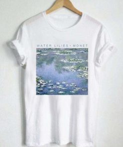 Water Lilies Monet T-shirt AA