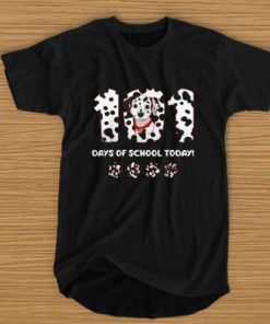 101 DAYS OF SCHOOL TODAY T-SHIRT qn