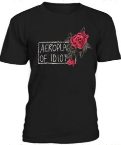 Aeroplane of idiots t shirt qn