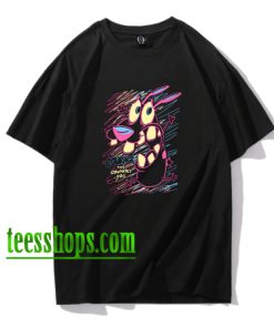 Courage the Cowardly Dog Bright Linework T Shirt XX