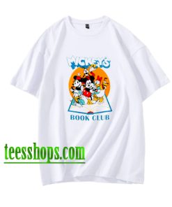 Disney Mickey Mouse Book Club Women's Ringer T-Shirt XX