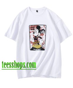 Funny Political Anarchist Class War Mickey Mouse T shirt XX