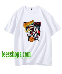 Looney Tunes Space Jam Hoop It Up White Graphic T-Shirt XX