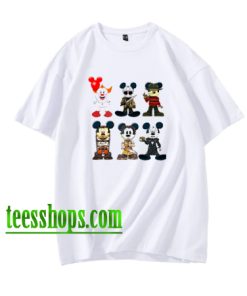 Mickey Mouse Style Horror Character Halloween T-Shirt XX