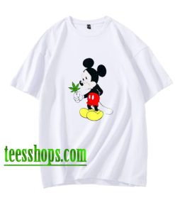 Mickey Mouse Weed Marijuana Pot Stoner Fan T Shirt XX