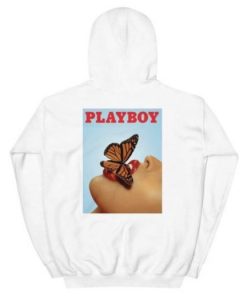Playboy Butterfly Poster Hoodie Back XX