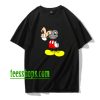 Scary Evil Mickey Mouse Mask T Shirt XX