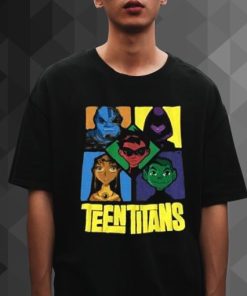 Teen Titans Graphic t shirt qn