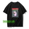 Cartoon Network - Courage The Cowardly Dog Check Adult T-Shirt XX