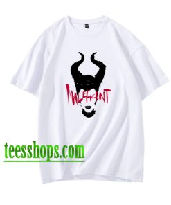 Disney Maleficent Mistress Of Evil Paint Splatter Silhouette T-Shirt XX