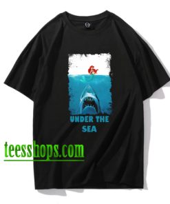 Jaws Little Mermaid Parody T-shirt XX