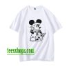 gangster mickey mouse shirt XX