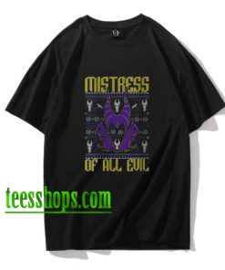Disney Villains Maleficent Ugly Christmas T-Shirt XX