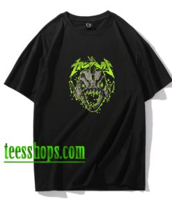 Splatoon Tentallica Green Scary Guy Fierce Fishskull Band Parody T-Shirt XX