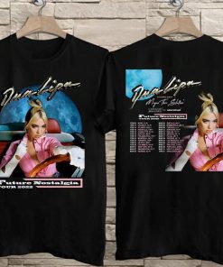 2022 Dua Lipa Future Nostalgia Tour T-Shirt AA