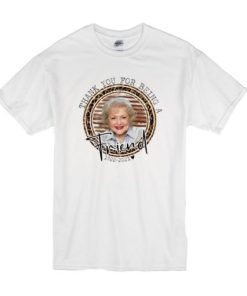 Betty White RIP Thank You For Being Our Friend tshirt AA