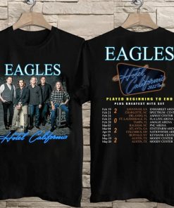 HOT 2022 Eagles Hotel California Tour T-Shirt AA