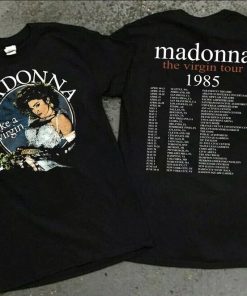 HOT Vintage Madonna Like A Virgin T-Shirt AA