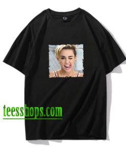 Miley Cyrus American Singer Actress Men Black T Shirt XX