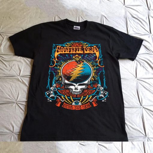 RARE!! Vintage Grateful Dead - Steal Your Trippy T-Shirt AA