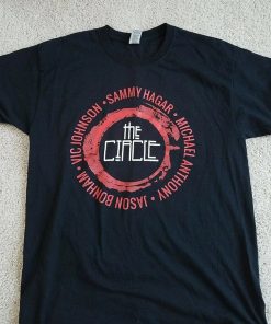 Sammy Hagar and The Circle 2021 Tour Dates T-Shirt AA