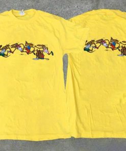 Vintage 1971 Rat Race Ocean Beach Crazy Hawaii Graphic T-Shirt AA