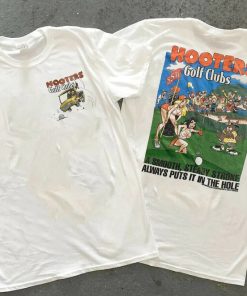 Vintage 1998 Hooters Golf Club T-Shirt AA