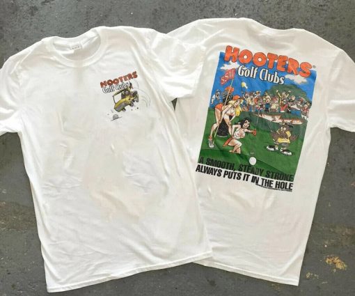 Vintage 1998 Hooters Golf Club T-Shirt AA