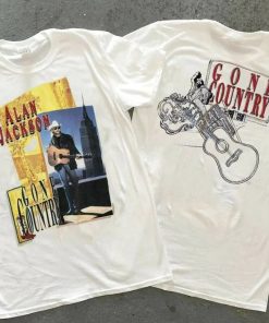 Vintage 90s Alan Jackson Gone Country T-Shirt AA