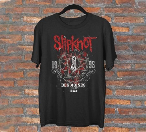 Vintage Slipknot 1995 Des Moines Iowa T-Shirt AA