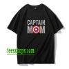 Womens Female Super Captain Mom Superhero T-Shirt XX