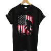 All Templa Bigfoot American Flag For 4th Of July T-Shirt AA