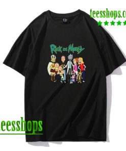 Men's Rick And Morty Short Sleeve Graphic T-shirt AA