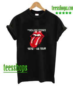 The Rolling Stones 1972 US Tour T-Shirt AA