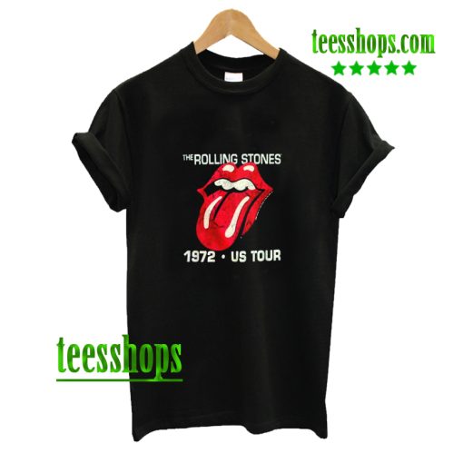 The Rolling Stones 1972 US Tour T-Shirt AA