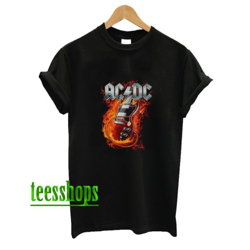 ACDC Guitar T-Shirt AA