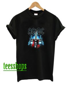 Acdc – Red Thunder Guitar T Shirt AA