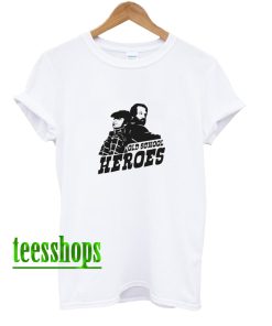 Bud Spencer E Terence Hill Old School Heroes T Shirt AA